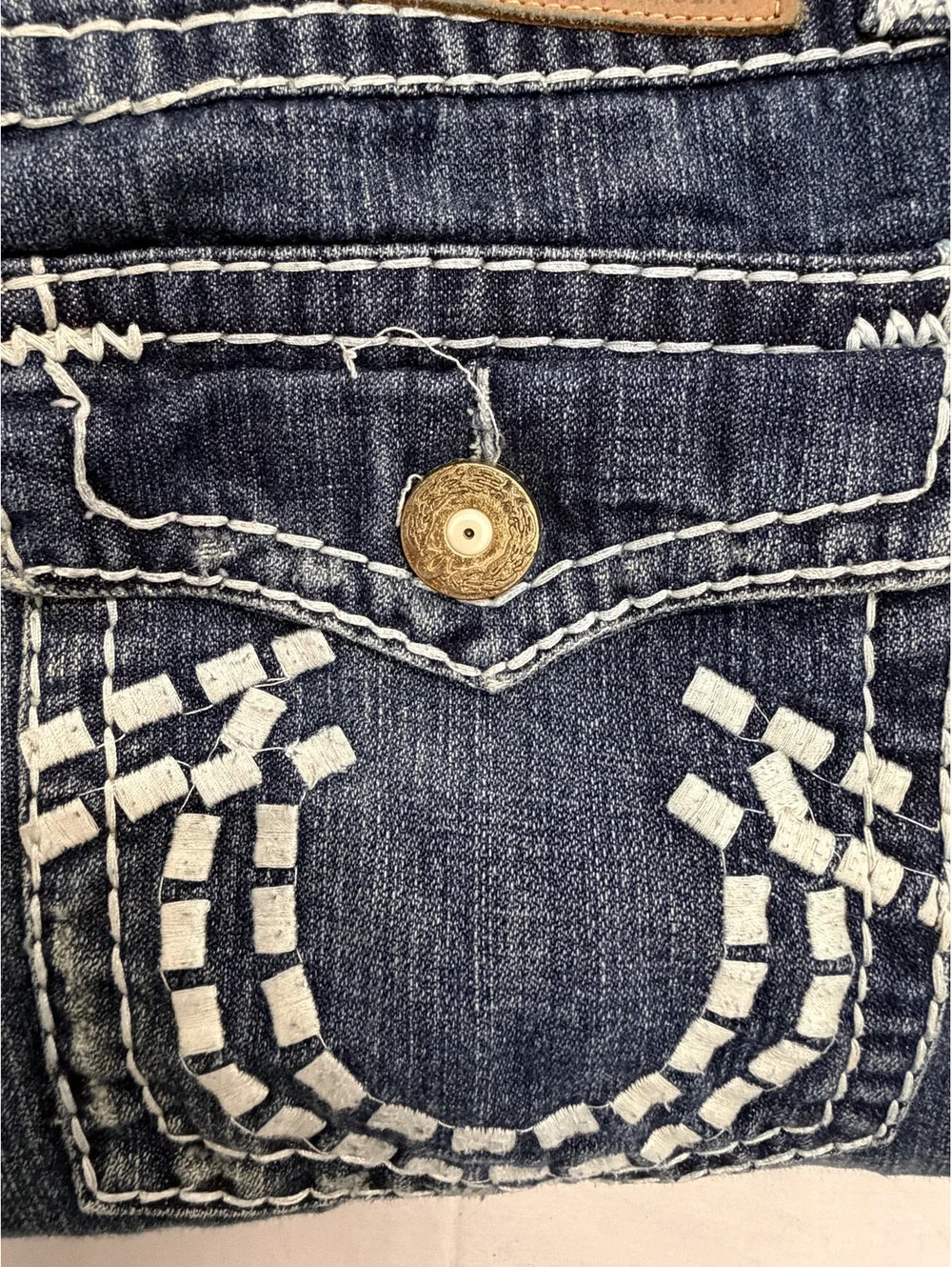 True Religion Brand Jeans Men's Blue Denim Jeans Size 30 Made in USA